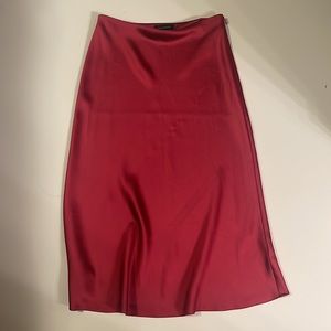 Club Monaco Satin Skirt